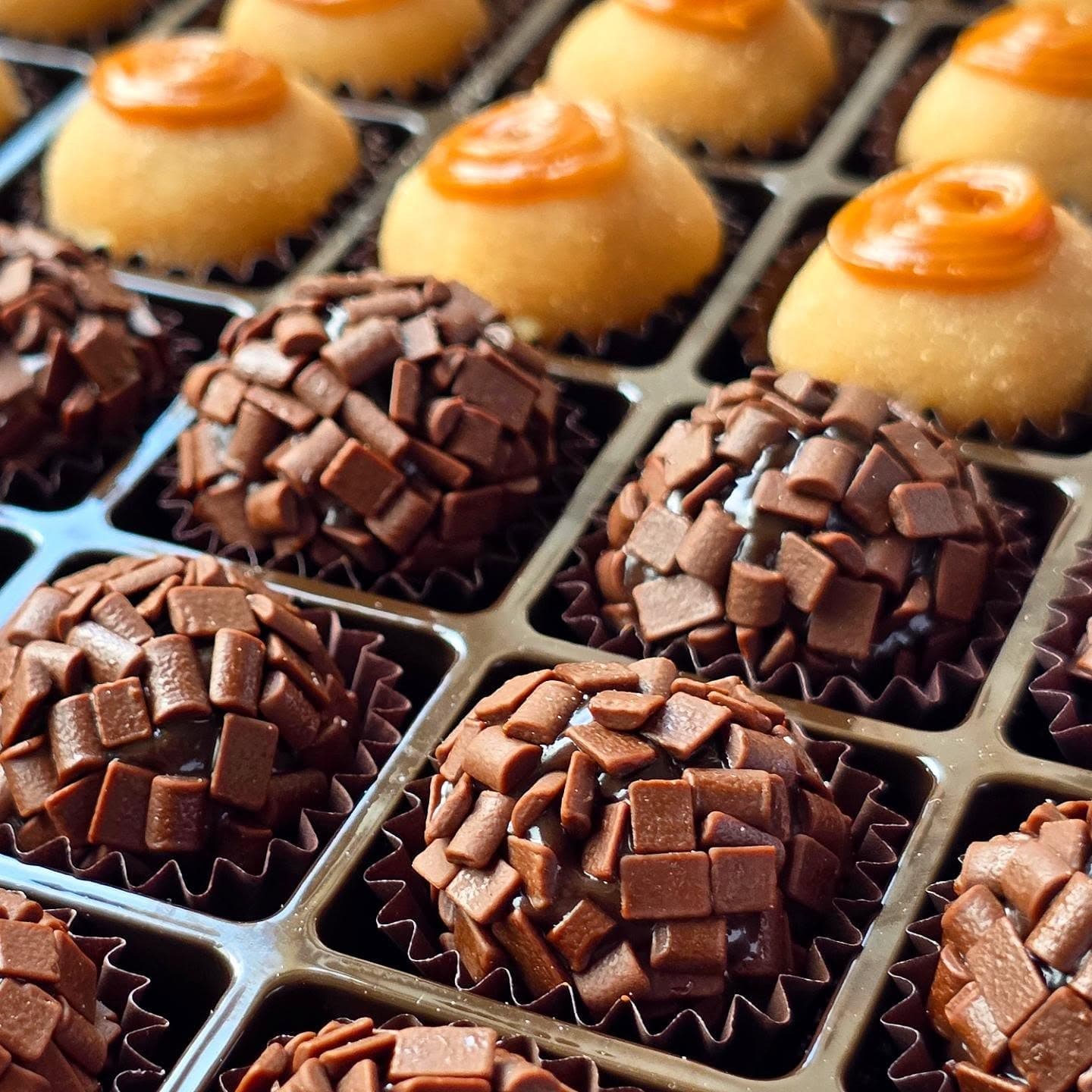 Brigadeiros gourmet variados