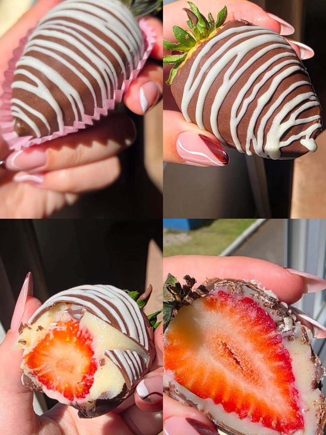 Bombom de morango