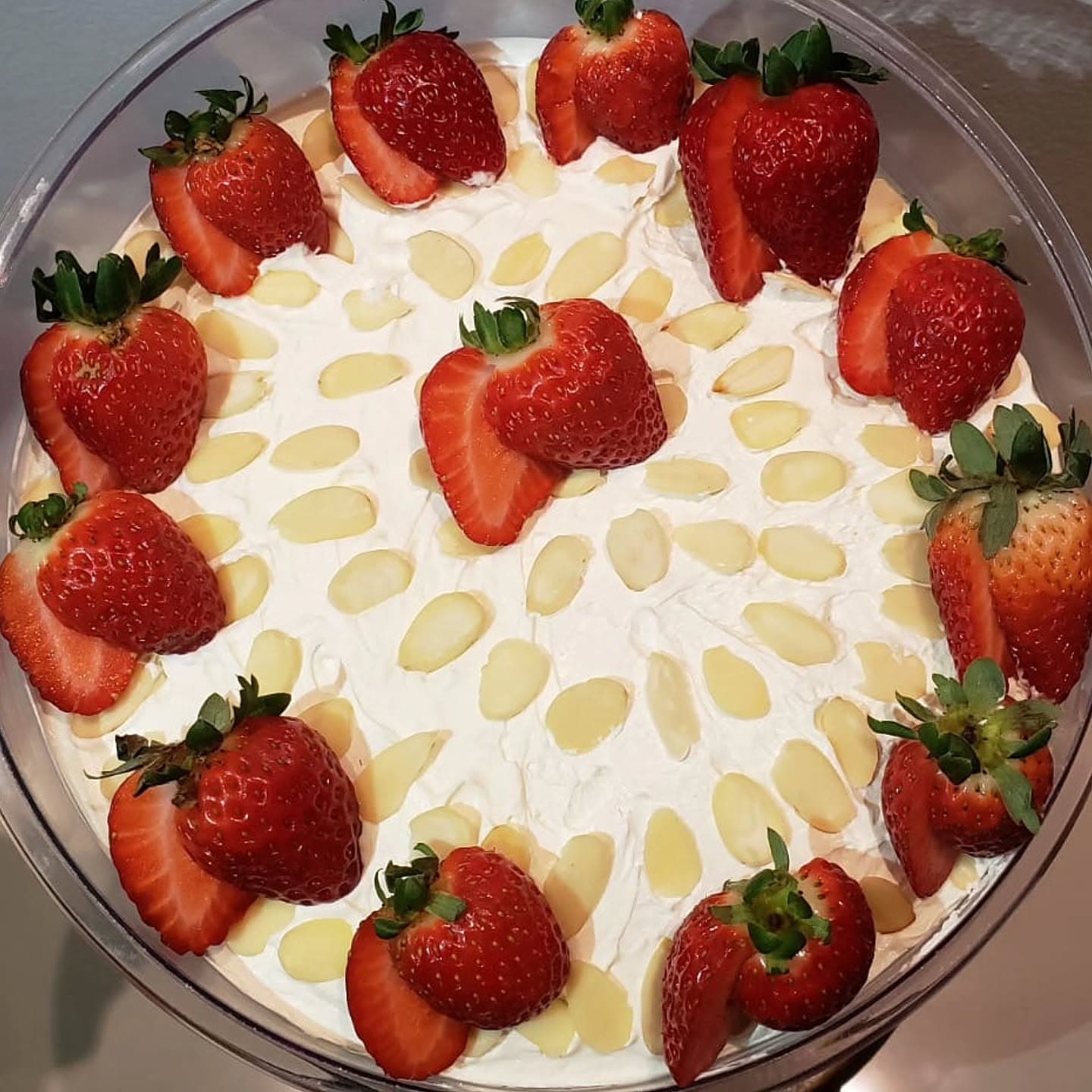 Trifle de morango